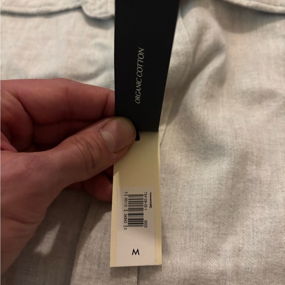 BR Light Gray Button-Up Shirt - Picture 4 of 4